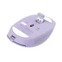 Trust Ozaa Ratón Inalámbrico para Oficina, Compacto, RF 2.4GHz + Bluetooth, 6 Botones Silenciosos, 3200 DPI, Batería Recargable USB-C, Color Lila/Morado, para Windows, Mac, ChromeOS