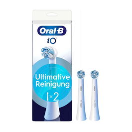 Oral-B 8700216373333 Cabezal de Cepillo Eléctrico iO Sonic para Ultimative Reinigung, Pack Doble, Color Blanco