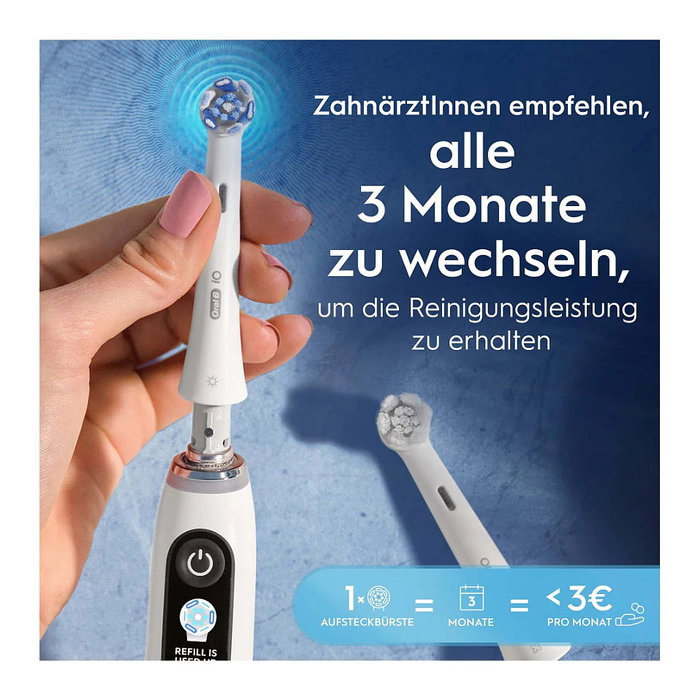 Oral-B 8700216373333 Cabezal de Cepillo Eléctrico iO Sonic para Ultimative Reinigung, Pack Doble, Color Blanco Oral-B 8700216373333 Cabezal de Cepillo Eléctrico iO Sonic para Ultimative Reinigung, Pack Doble, Color Blanco