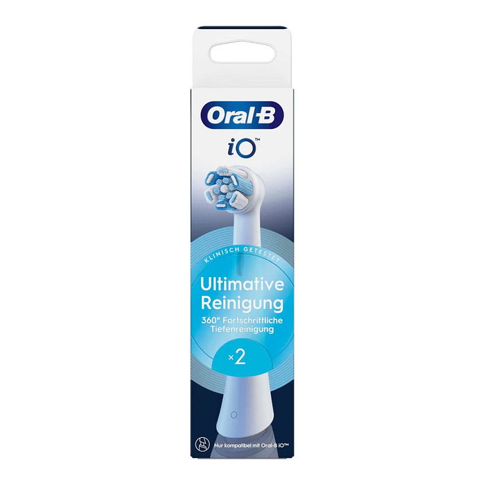 Oral-B 8700216373333 Cabezal de Cepillo Eléctrico iO Sonic para Ultimative Reinigung, Pack Doble, Color Blanco Oral-B 8700216373333 Cabezal de Cepillo Eléctrico iO Sonic para Ultimative Reinigung, Pack Doble, Color Blanco