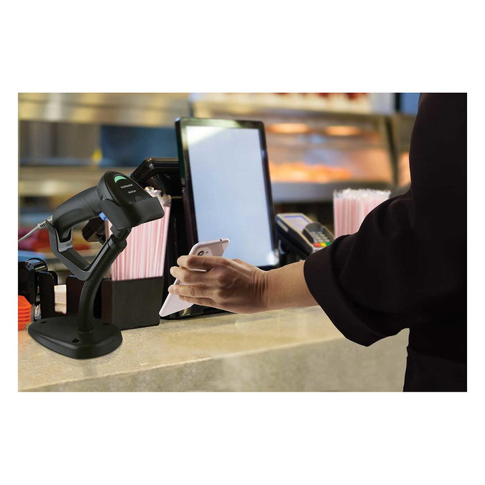 Datalogic QuickScan QD2220-BKK1 Lector Códigos de Barras Portátil 1D USB, 400 Lecturas/s, Negro