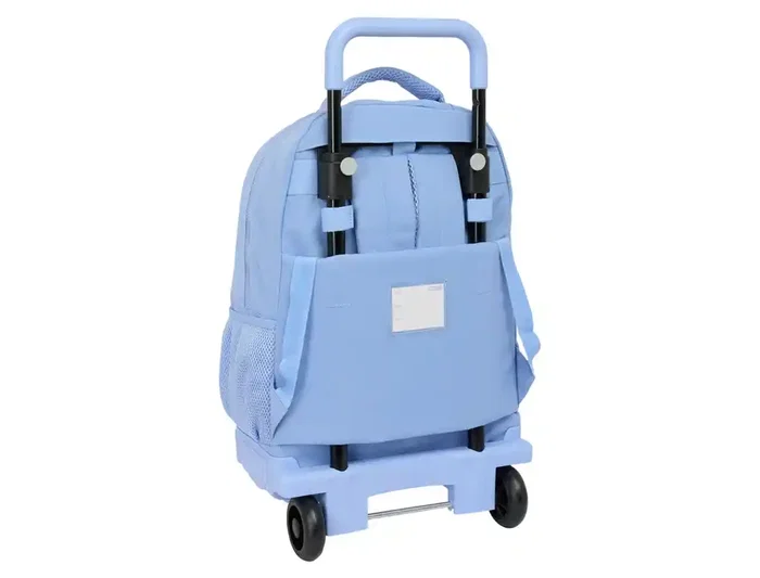 Mochila Escolar Smiley Joyful Azul Multicolor 33 x 45 x 22 cm