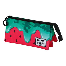 Oh My Pop Estuche Portatodo Triple Melty Melon Verde