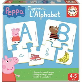 Educa PEPPA PIG Abc - Juego educativo de combinación de letras