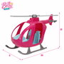 Color Baby Muñeca Bella 14 cm con muñeco 22 cm, helicóptero y accesorios