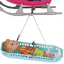 Color Baby Muñeca Bella 14 cm con muñeco 22 cm, helicóptero y accesorios
