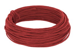 Innspiro Alambre recubierto de papel rojo 3mm x 10m