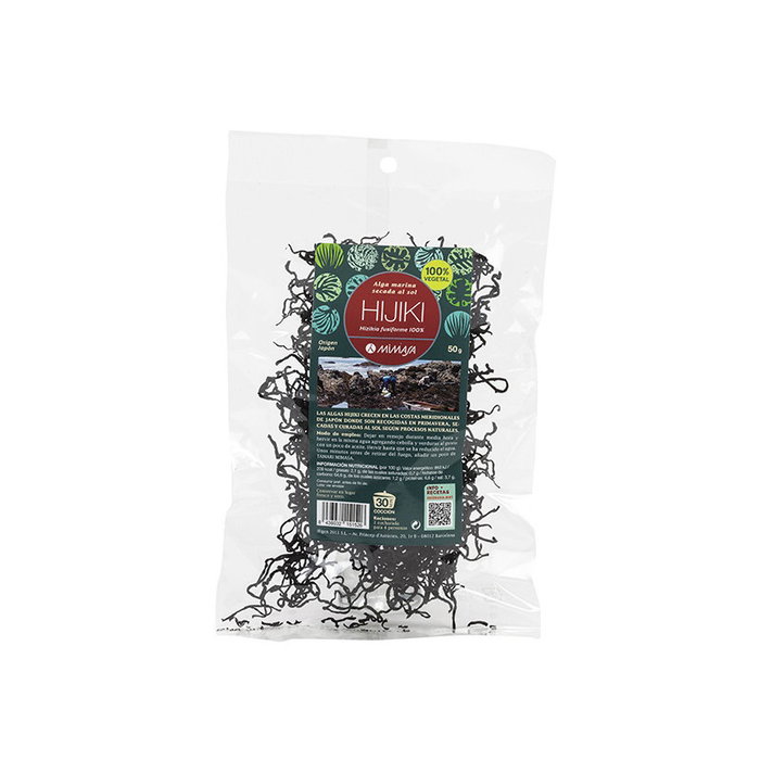 MIMASA Alga Hijiki Japón 50g MIMASA Alga Hijiki Japón 50g