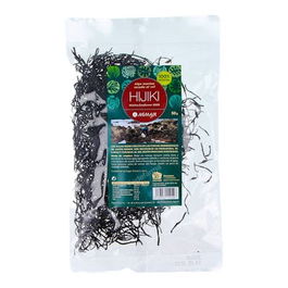MIMASA Alga Hijiki Japonés Seca 50gr Algas Comestibles
