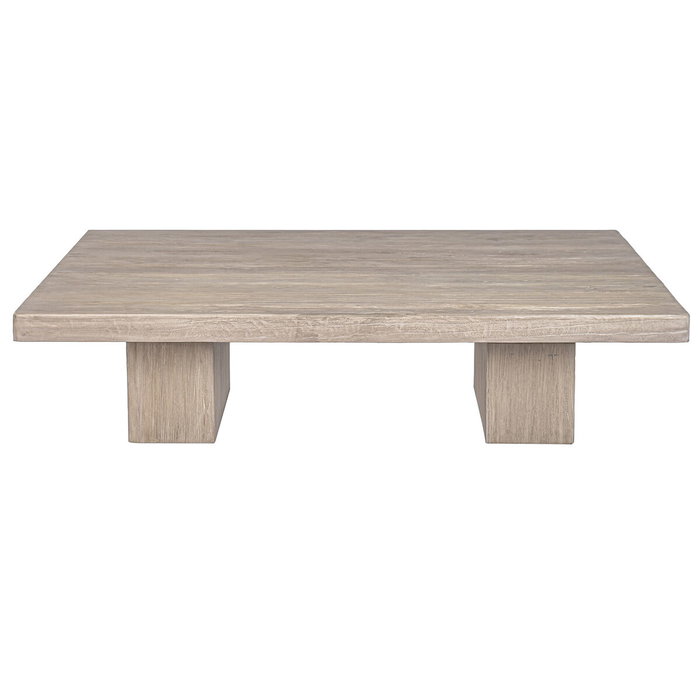 DKD Home Decor Mesa de Centro de Olmo Macizo 170x90x45 cm