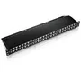 Equip Panel de Conexión (Patch Panel) 48 Puertos Cat6 Apantallado 1U Negro - 326448