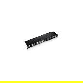EQUIP Patchpanel 326448, 48 Puertos RJ45 Cat6 1U 19" FTP ISO/IEC, Color Negro, Montaje en Rack