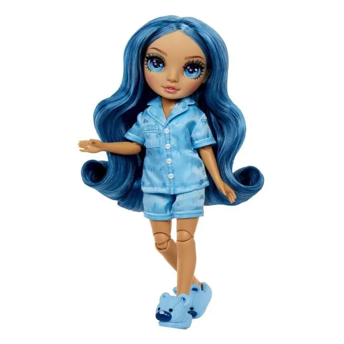 Rainbow High Junior High Pyjama Party Muñeca de moda articulada de 22 cm Skyler (Azul) con muchos accesorios LIT0035051530947 a partir de 4 años Rainbow High Junior High Pyjama Party Muñeca de moda articulada de 22 cm Skyler (Azul) con muchos accesorios LIT0035051530947 a partir de 4 años