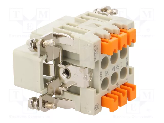 ILME CSHM 06 Conector HDC Macho de 6 Pines