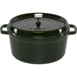 Staub La Cocotte 28cm Verde albahaca Hierro fundido