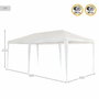 Color Baby Cenador plástico Aktive con tubo de acero 300X600XH255 cm