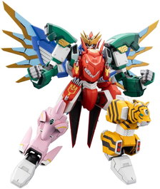 The Red Ranger Becomes an Adventurer in Another World Maqueta Plastic Model Kit Maximum Kizuna Kaiser 17 cm