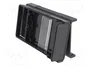 BOPLA Carcasa para dispositivo con display BOS 501B Negra
