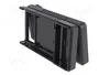 BOPLA Carcasa para dispositivo con display BOS 501B Negra