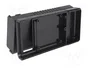 BOPLA Carcasa para dispositivo con display BOS 501B Negra