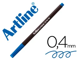 Artline EPFS200 Rotulador de Fibra Azul Ultramar Punta Fina 0.4 mm