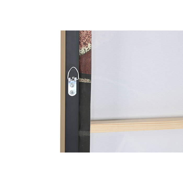 DKD Home Decor Cuadro Moderno Abstracto Verde Rosa Dorado Negro 103x143 cm (2 Unidades)