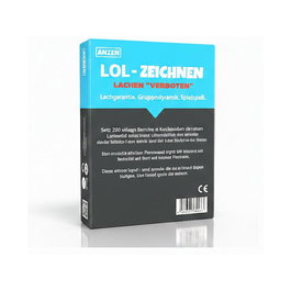 Anzen LOL Zeichnen - Lachen verboten 110 cartas juego de mesa