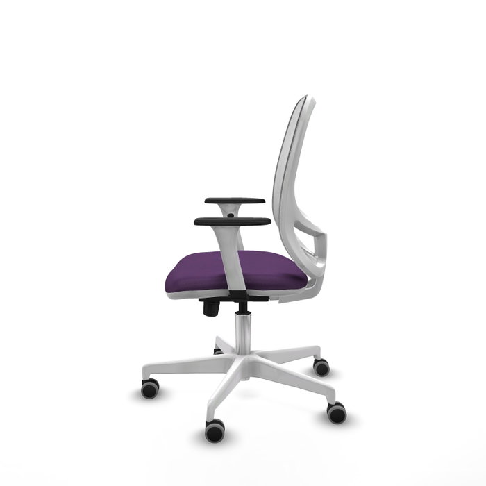 PIQUERAS Y CRESPO Silla de oficina Cilanco Morada y Blanca