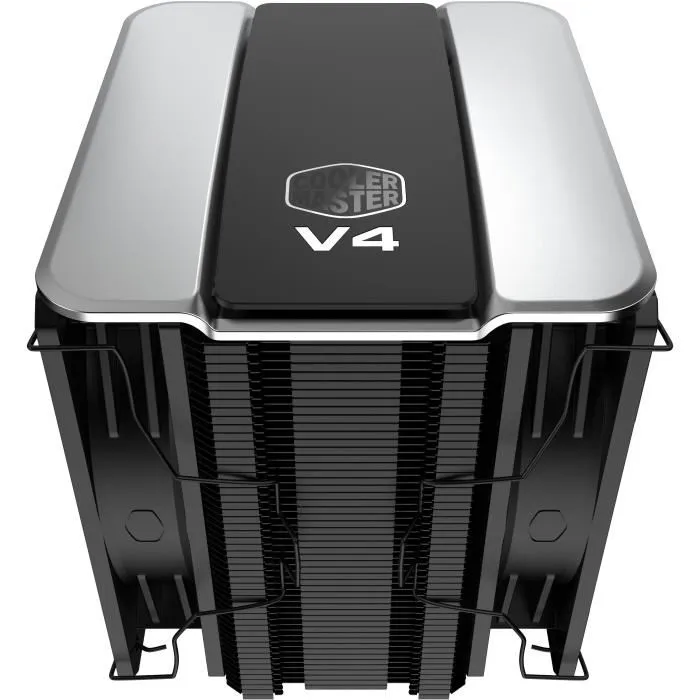 Cooler Master Disipador de CPU V4 ALPHA 3DHP Negro con Ventilador de 120 mm - MAZT2HP217PKR1