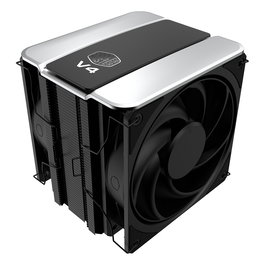Cooler Master V4 Alpha 3DHP Black | Ventilador CPU, 2 Ventiladores 120 mm, LGA 1700/AM5/AM4, Flujo Aire 107.2 m3/h, Negro