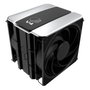 Cooler Master V4 Alpha 3DHP Black | Ventilador CPU, 2 Ventiladores 120 mm, LGA 1700/AM5/AM4, Flujo Aire 107.2 m3/h, Negro
