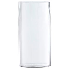 Day Jarrón Cilindro de Vidrio/Cristal, Diámetro 15 cm, Altura 30 cm