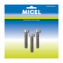 Micel Tornillos para máquina enrollar toldo TLD27 de acero zincado 6 x 30 mm