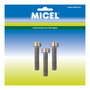 Micel Tornillos Maquina Enrollar Toldo TLD27 6x30mm 92597 Acero Zincado