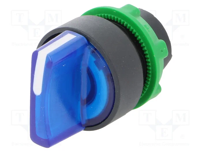 SCHNEIDER ELECTRIC Interruptor Rotativo Harmony XB5 Azul 22mm con LED SCHNEIDER ELECTRIC Interruptor Rotativo Harmony XB5 Azul 22mm con LED