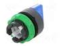 SCHNEIDER ELECTRIC Interruptor Rotativo Harmony XB5 Azul 22mm con LED