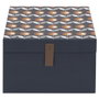 Set de 4 cajas de almacenaje vintage x4