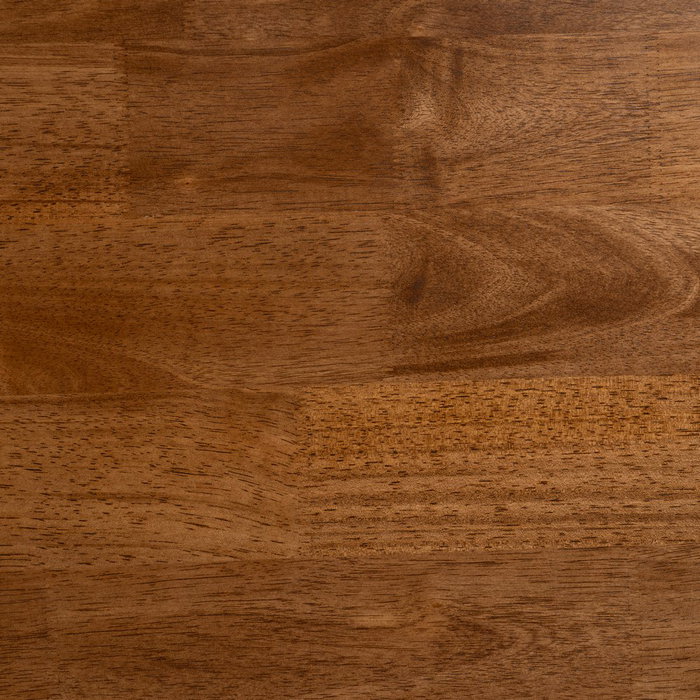 Mesa Comedor Marrón-Negro Madera-Metal 180 X 80 X 76 cm