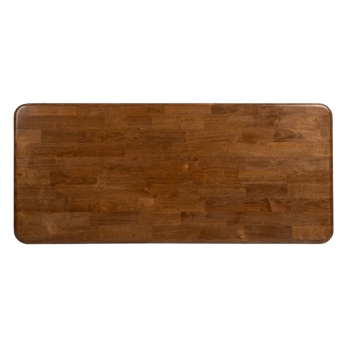 Ixia Mesa de Comedor Marrón-Negro Madera-Metal 180 x 80 x 76 cm Ixia Mesa de Comedor Marrón-Negro Madera-Metal 180 x 80 x 76 cm