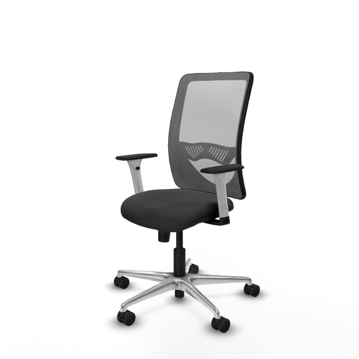 PIQUERAS Y CRESPO Silla de oficina Zulema con mecanismo Sincro en Gris PIQUERAS Y CRESPO Silla de oficina Zulema con mecanismo Sincro en Gris