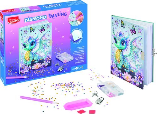 Maped Creative Diamond Painting Notebook (+5 Años) Maped Creative Diamond Painting Notebook (+5 Años)