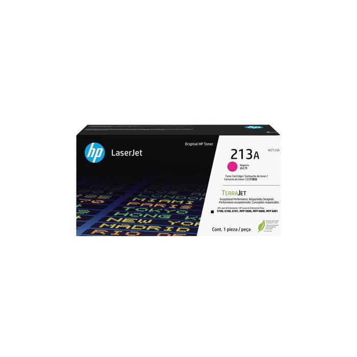 HP 213A Magenta Original LaserJet Toner Cartridge (W2133A)