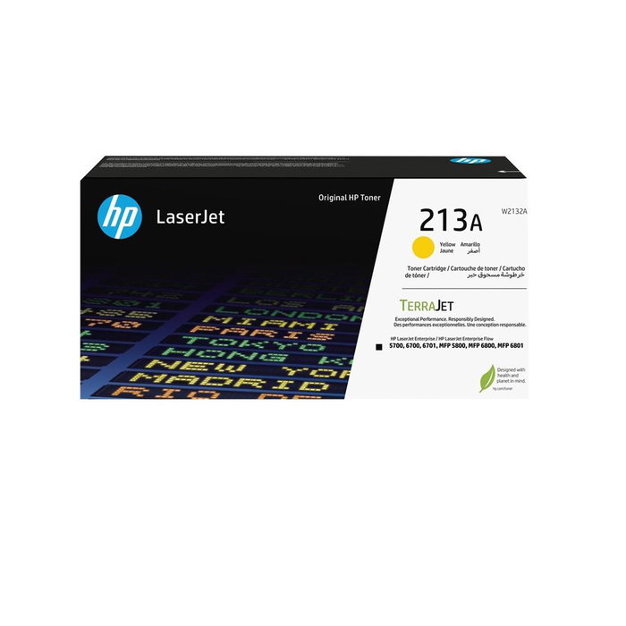 HP 213A Magenta Original LaserJet Toner Cartridge (W2133A) HP 213A Magenta Original LaserJet Toner Cartridge (W2133A)