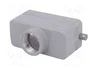 ILME Carcasa para conectores HDC tamaño 77.27 recta