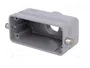 ILME Carcasa para conectores HDC tamaño 77.27 recta