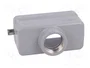 ILME Carcasa para conectores HDC tamaño 77.27 recta