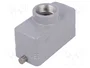 ILME Carcasa para conectores HDC tamaño 77.27 recta
