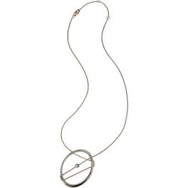 Breil TJ2319 Collar de Acero Inoxidable de 80cm con Colgante