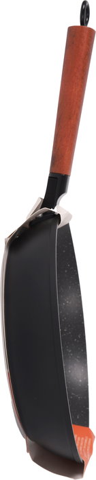 Inde Sartén de Aluminio Forjado 26 cm, Antiadherente Full Doha Quttin - Diámetro 26.6 cm (6 Unidades)