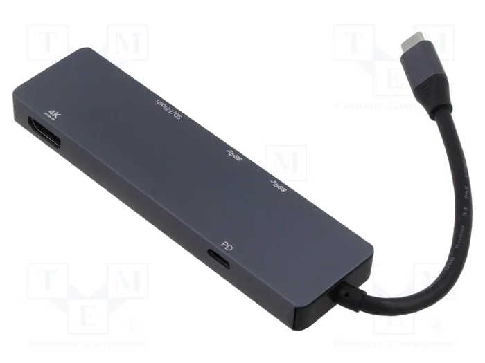 ART Hub USB 3.0 con 6 puertos de aluminio ART Hub USB 3.0 con 6 puertos de aluminio